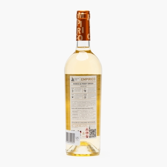 Vin alb sec Bianca, Pinot Grigio, 12.5%, 0.75l