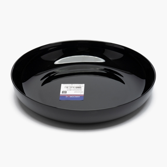 Farfurie adâncă Fusion Evolutions, 21cm, negru