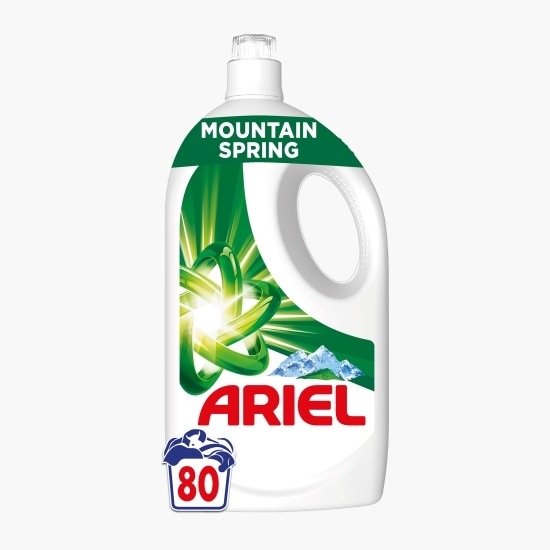 Detergent de rufe lichid Mountain Spring, 80 spălări, 3.6l