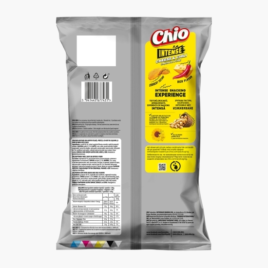 Chipsuri Intense cu cașcaval și chili 120g