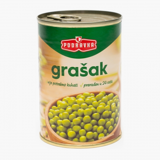  Mazăre verde boabe 420g