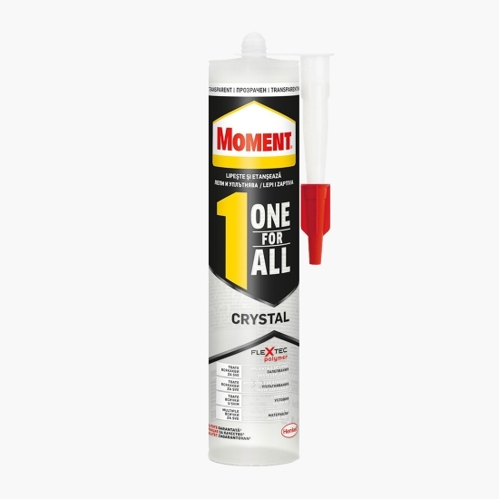 Adeziv montaj transparent OneForAll Crystal 290ml