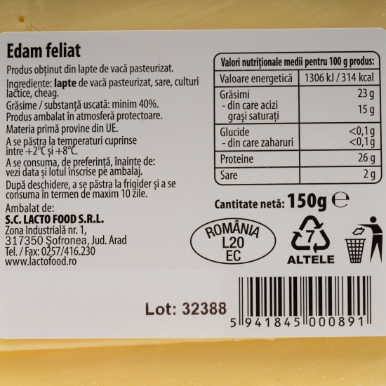 Edam feliat 150g