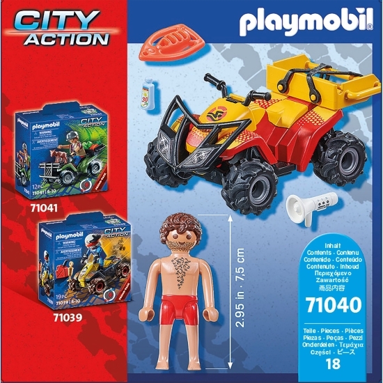 Set figurine - vehicul salvamar, 3+ ani