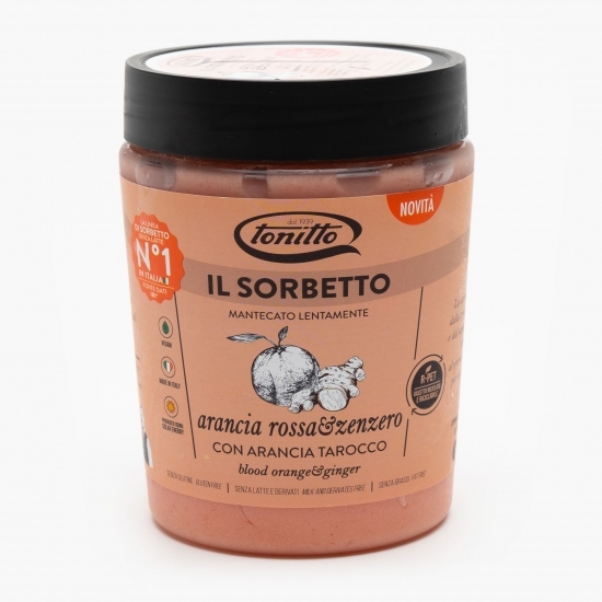 Sorbet de portocale roșii cu ghimbir 310g