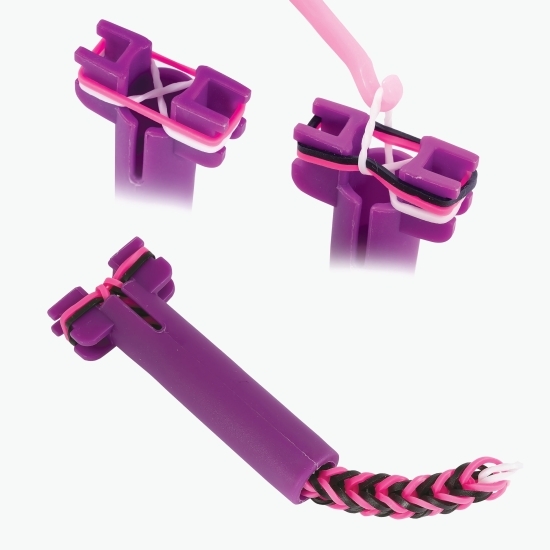 Set elastice din cauciuc + 8 accesorii, diferite modele, 800 buc