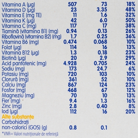 Formulă de lapte Junior, +1 an, 600g
