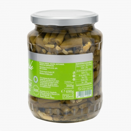 Fasole verde tăiată 690g