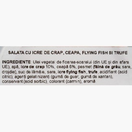 Salată cu icre de crap și trufe 100g