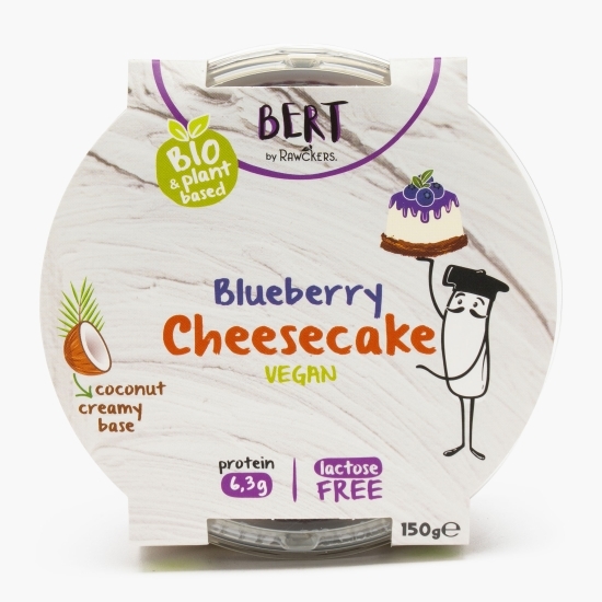 Cheesecake vegan din cremă de cocos și afine eco 150g