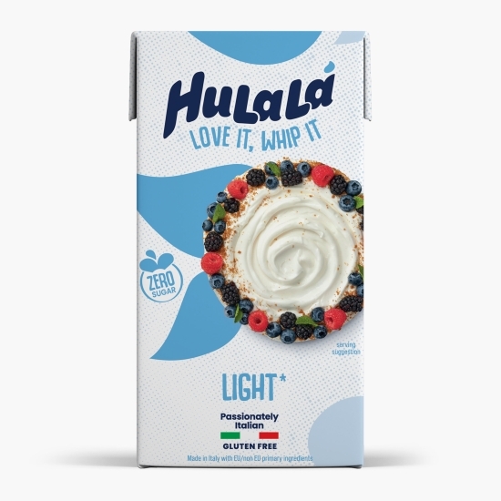 Produs UHT pe bază de grăsimi vegetale, fără zahăr 0.5l