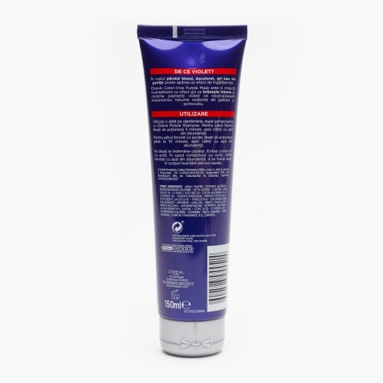 Mască pentru părul blond, decolorat, gri sau cu șuvițe, Color Vive, 150ml 
