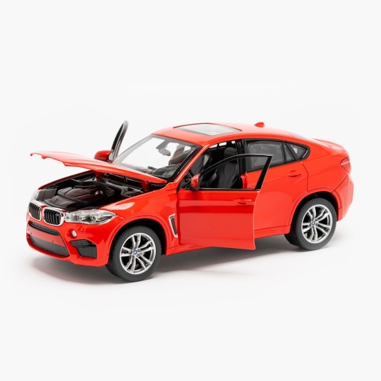 Mașinuță metalică Bmw X6M roșu 3+ ani
