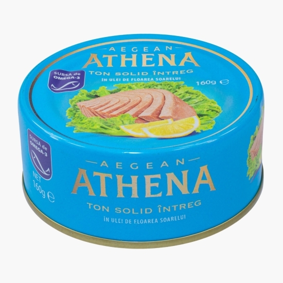 Ton solid în ulei de floarea soarelui 160g