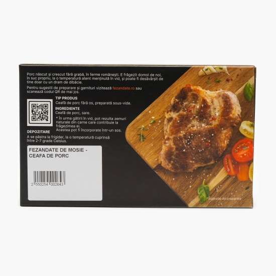 Ceafă de porc sous vide 250g