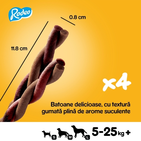 Recompense pentru câini, 70g, Rodeo cu vită