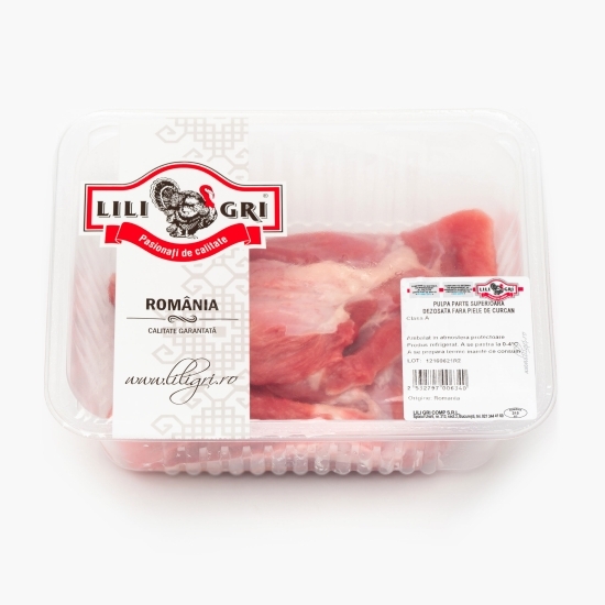 Pulpă superioară de curcan dezosată, fără piele 850g