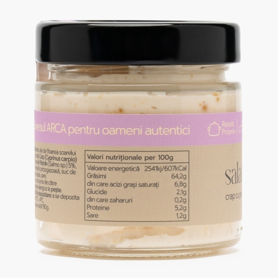 Salată de icre de crap cu perle de păstrăv 190g