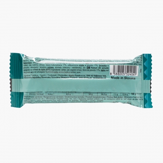 Rulouri din porumb fără gluten umplute cu cremă de lapte 18g