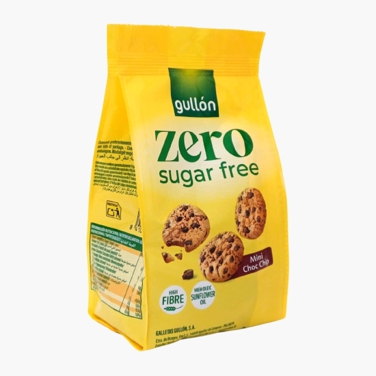 Mini fursecuri cu bucăți de ciocolată, fără zahar, cu îndulcitori, 75g