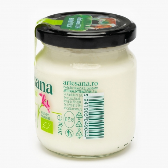 Iaurt din lapte de vacă eco 200g