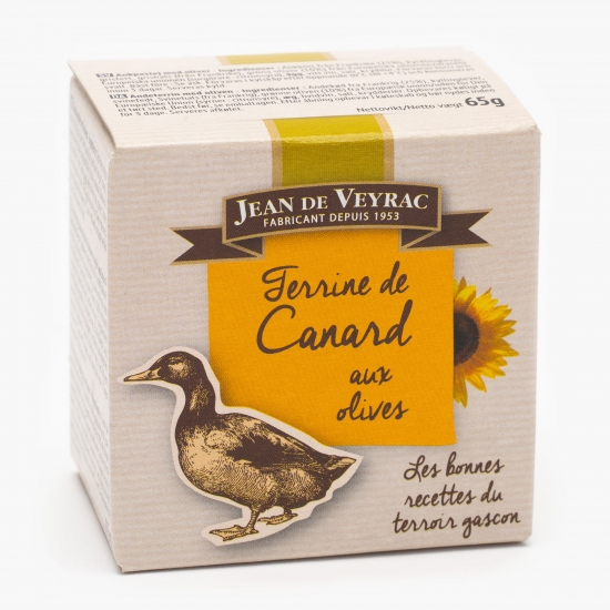 Terină de rață cu măsline 65g 