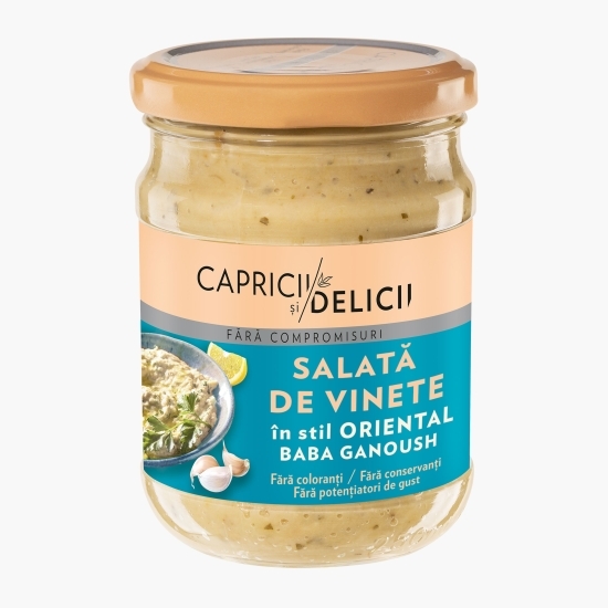 Salată de vinete în stil oriental Baba Ganoush 290g