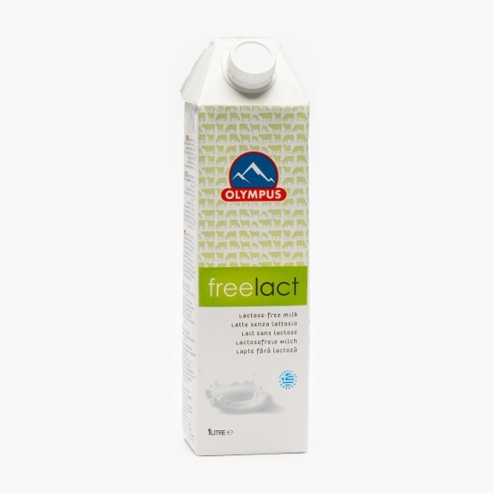 Lapte fără lactoză 1.5% grăsime 1l
