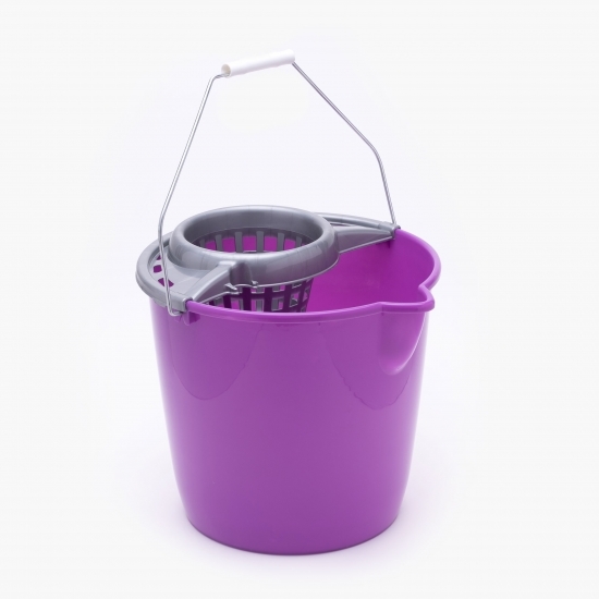 Găleată rotundă cu storcător 12l