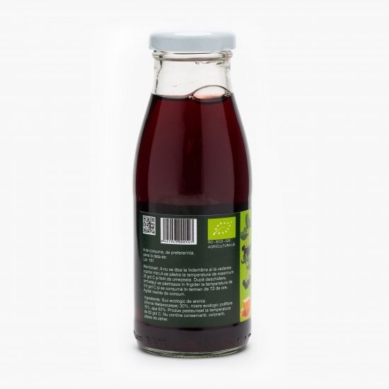 Tonic ecologic de aronia cu miere 0.25l