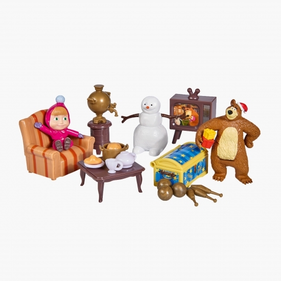 Set de joacă Masha and the Bear, Winter Bear's House 3+ ani