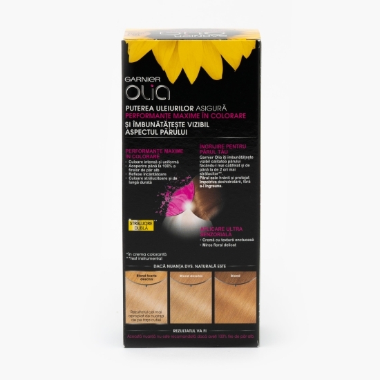 Vopsea de păr permanentă fără amoniac 10.1 Blond foarte deschis cenușiu 112ml