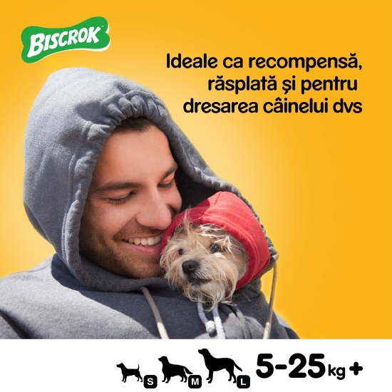 Recompense pentru câini 200g, Biscrok