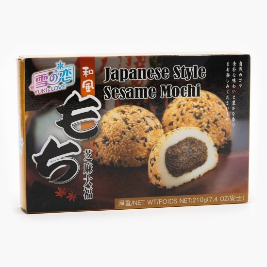 Mochi (prăjitură japoneză) cu susan 210g