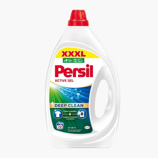 Detergent de rufe lichid Active Gel, Deep Clean, 72 spălări, 3.24l