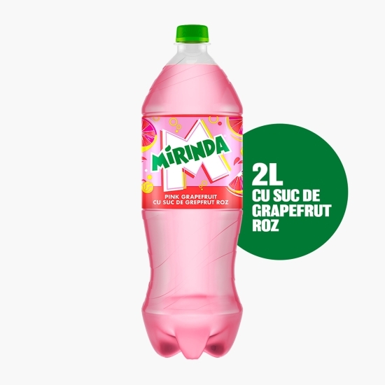 Băutură carbogazoasă grapefruit roz 2l