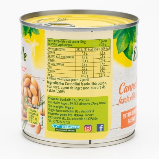 Fasole albă boabe Cannellini 310g