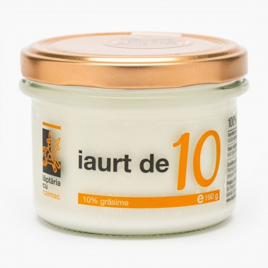 Iaurt de 10, 10% grăsime, 190g