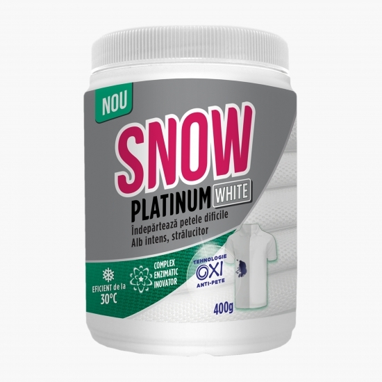 Pudră Platinum White pentru îndepărtarea petelor 400g 