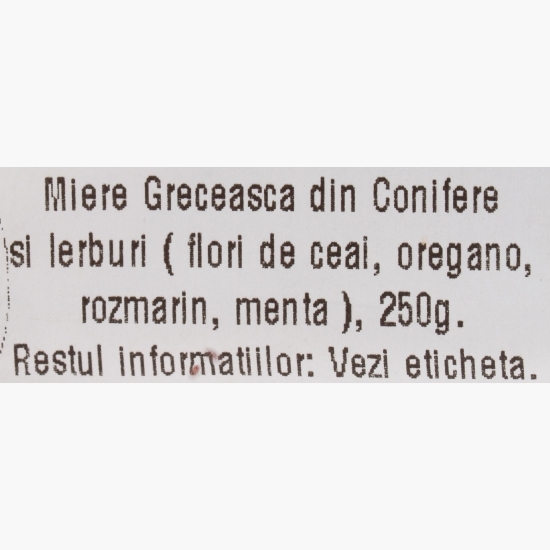 Miere grecească din conifere și ierburi 250g