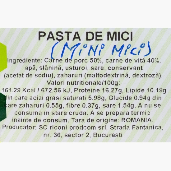 Mini mici 500g