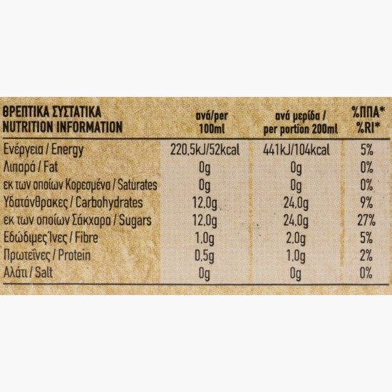 Suc de portocale, fără zahăr adăugat 1l