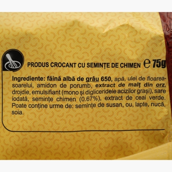 Gustare crocantă cu chimen 75g