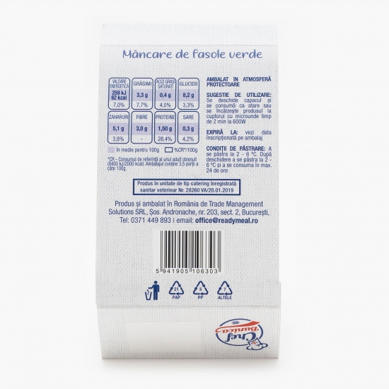 Mâncare de fasole verde 300g