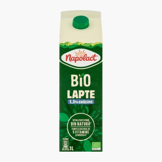 Lapte eco 1.5% grăsime 1l