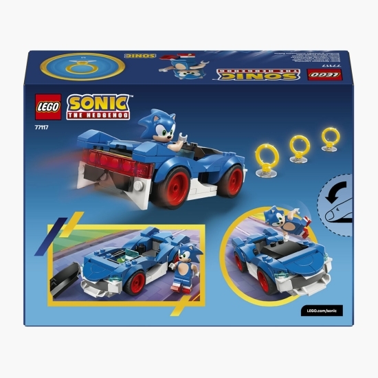 Sonic: Speedster Lightning, 77117 Sonic, 126 piese, +7 ani