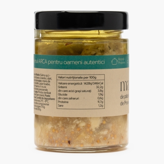 Marinată de păstrăv în ulei cu ierburi de Provence, 300g