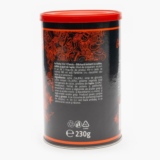 Classic  3 în 1 Classic 230g, băutură instant cu cafea 