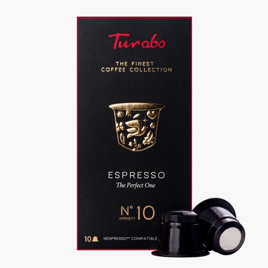 Espresso The Perfect One, 10 băuturi, capsule cafea 