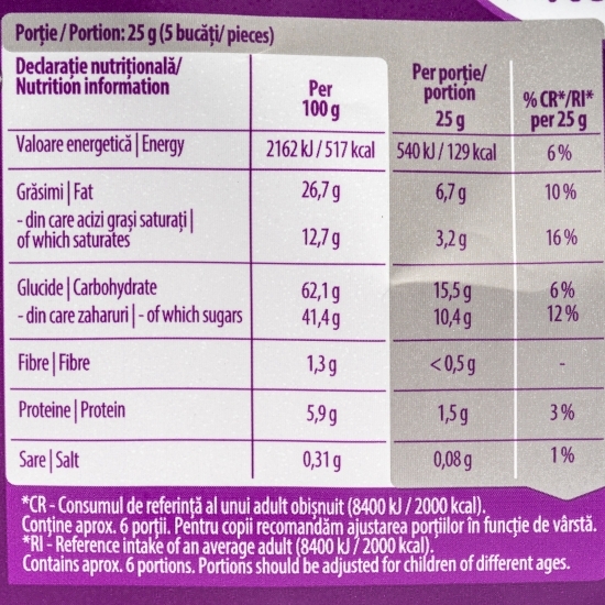 Napolitane cu cremă de lapte și glazură de ciocolată 160g